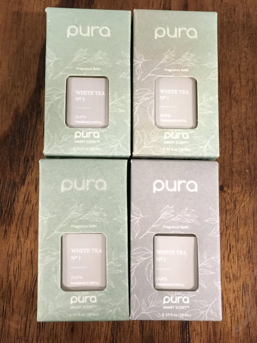 x4 Pura White Tea No. 1 - Fragrance Refill for Diffuser NEW